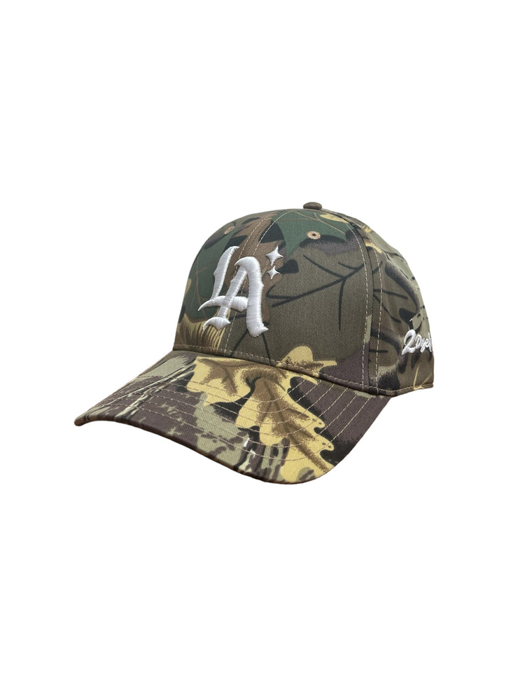 Camo Tree Hat with White Logo