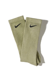 Solid Tan Dye Socks