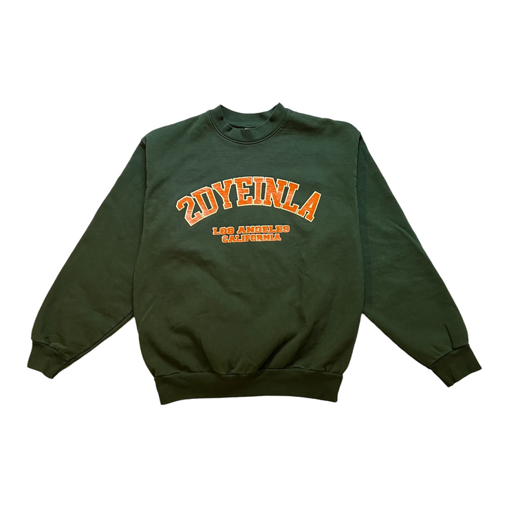 College Block Crewneck - Green